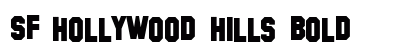 SF Hollywood Hills Bold preview