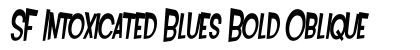 SF Intoxicated Blues Bold Oblique Preview