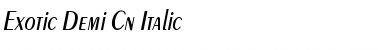 Download Exotic-Demi Cn Itlc Font
