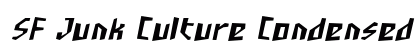 SF Junk Culture Condensed Oblique Preview