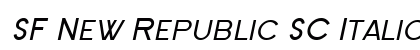 SF New Republic SC Italic Preview