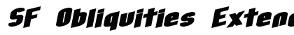 SF Obliquities Extended Bold preview