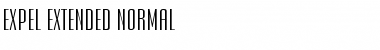 Download Expel Extended Font