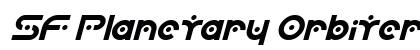 SF Planetary Orbiter Italic Preview