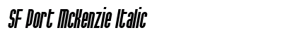 SF Port McKenzie Italic Preview