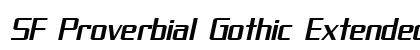 SF Proverbial Gothic Extended Oblique Preview
