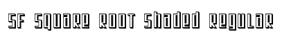 SF Square Root Shaded Regular preview