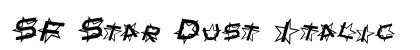 SF Star Dust Italic Preview