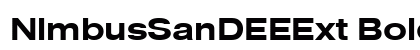 NimbusSanDEEExt Bold preview