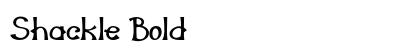 Shackle Bold preview