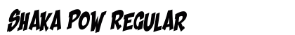 Shaka Pow Regular preview