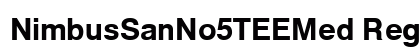 NimbusSanNo5TEEMed Regular preview