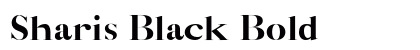 Sharis Black Bold preview