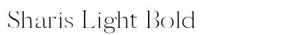 Sharis Light Bold preview