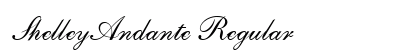 ShelleyAndante Regular preview