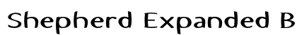 Shepherd Expanded Bold Preview