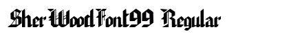 SherWoodFont99 Regular preview