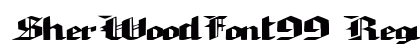 SherWoodFont99 Regular preview