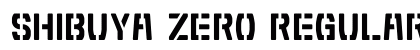 Shibuya Zero Regular preview