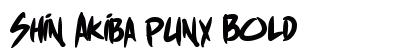 Shin Akiba punx Bold preview
