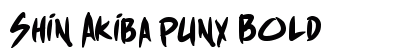 Shin Akiba punx Bold preview