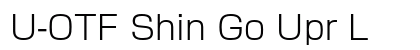 U-OTF Shin Go Upr L Preview
