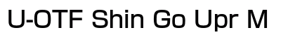 U-OTF Shin Go Upr M Preview