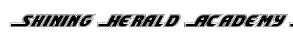 Shining Herald Academy Italic Italic preview