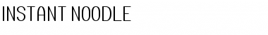Download Instant Noodle Font Download Instant Noodle Font