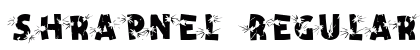 Shrapnel Regular preview