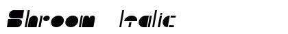 Shroom Italic Preview