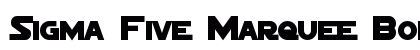 Sigma Five Marquee Bold preview