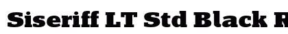 Siseriff LT Std Black Regular preview