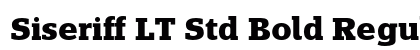Siseriff LT Std Bold Regular preview