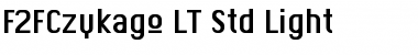 F2FCzykago LT Std Light Regular Font