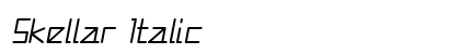 Skellar Italic preview