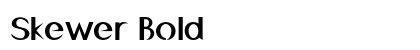 Skewer Bold Preview