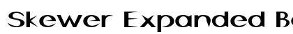 Skewer Expanded Bold Preview