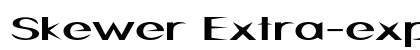 Skewer Extra-expanded Bold Preview
