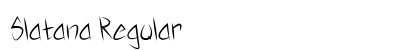 Slatana Regular preview