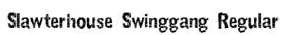 Slawterhouse Swinggang Regular preview