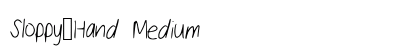 Sloppy_Hand Medium preview