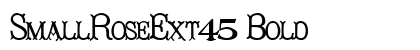 SmallRoseExt45 Bold preview