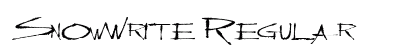 SnowWrite Regular Preview