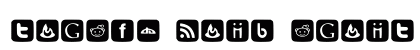 SOCIAL FONT ICONS Medium preview