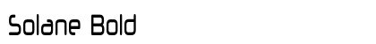 Solane Bold preview