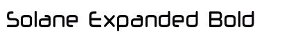 Solane Expanded Bold Preview