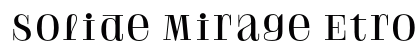 Solide Mirage Etroit Regular preview