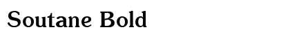 Soutane Bold Preview