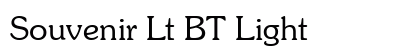 Souvenir Lt BT Light Preview